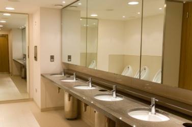 A public restroom is sometimes called a comfort station. A public restroom is sometimes called a comfort station.