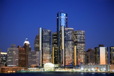 The city of Detroit. The city of Detroit.