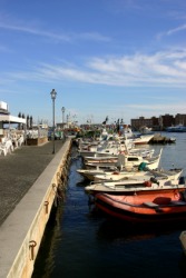 The harbor in Anzio. The harbor in Anzio.