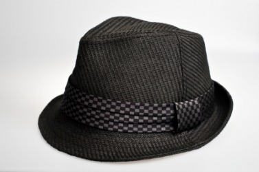 This is one style of hat. It is called a fedora This is one style of hat. It is called a fedora