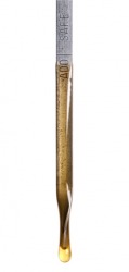Motor oil on a dipstick. Motor oil on a dipstick.