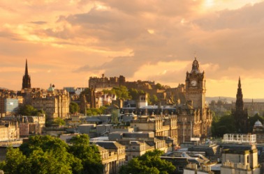 The city of Edinburgh. The city of Edinburgh.