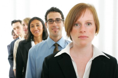 The endmost person can barely be seen. The endmost person can barely be seen.