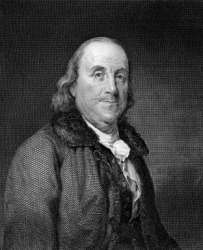 A leader in the American Revolutionary War, Benjamin Franklin. A leader in the American Revolutionary War, Benjamin Franklin.