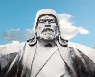 The Mongolian Emperor Genghis Khan. The Mongolian Emperor Genghis Khan.
