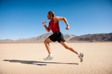 A runner needs a lot of energy. A runner needs a lot of energy.