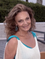 Fashion designer Diane von Furstenberg. Fashion designer Diane von Furstenberg.