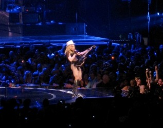 Singer and dancer Madonna. Singer and dancer Madonna.