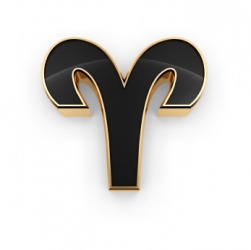A stylized version of the zodiac sign of Aries. A stylized version of the zodiac sign of Aries.
