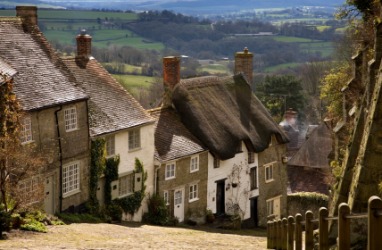 A quaint English village A quaint English village