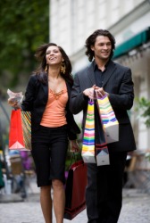 Running their errands together. Running their errands together.