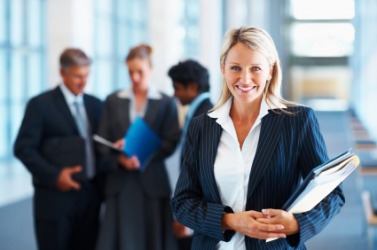 A group of business executives. A group of business executives.