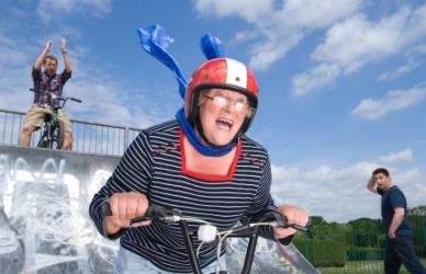An exhilarating ride. An exhilarating ride.
