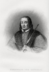 Portrait of Ferdinand II. Portrait of Ferdinand II.