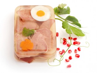 Aspic from meat. Aspic from meat.