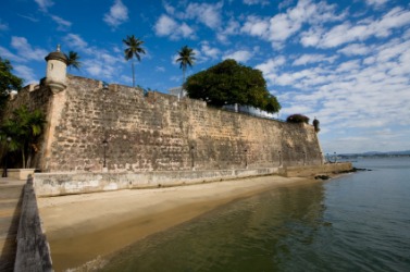 An old fort in Puerto Rico. An old fort in Puerto Rico.