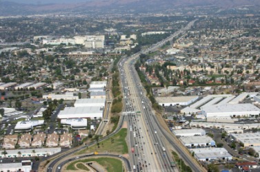Aerial view of Fullerton. Aerial view of Fullerton.