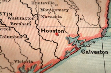 Galveston on a map. Galveston on a map.
