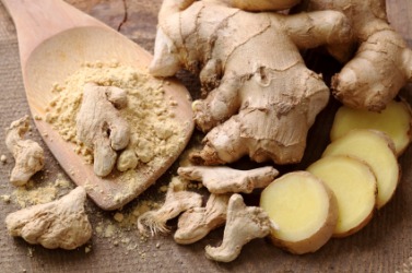 Fresh, dried and powdered ginger. Fresh, dried and powdered ginger.