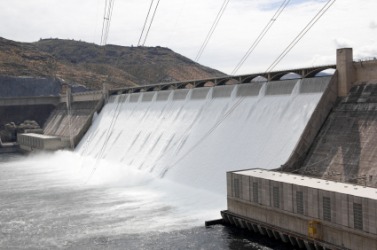 The Grand Coulee Dam. The Grand Coulee Dam.