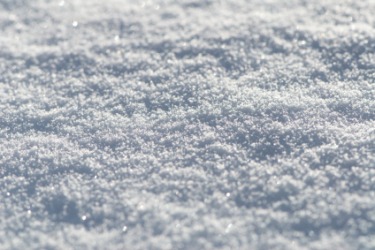 A patch of granular snow. A patch of granular snow.