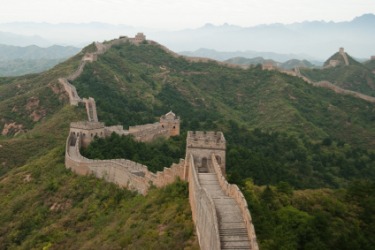 The Great Wall of China. The Great Wall of China.