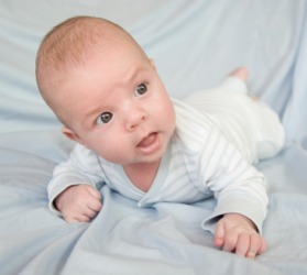A little baby boy. A little baby boy.