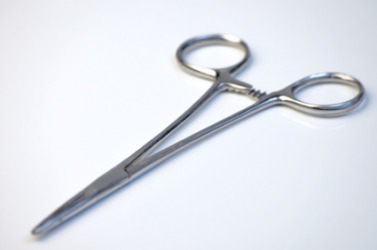 A pair of hemostats A pair of hemostats