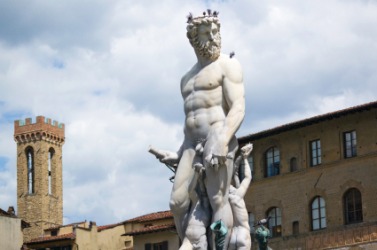 A statue of Hercules in Florence. A statue of Hercules in Florence.
