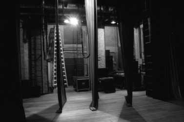 Backstage at a theatre. Backstage at a theatre.