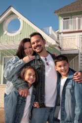 Happy homeowners. Happy homeowners.