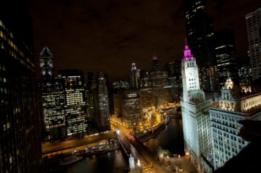 Inner city Chicago. Inner city Chicago.