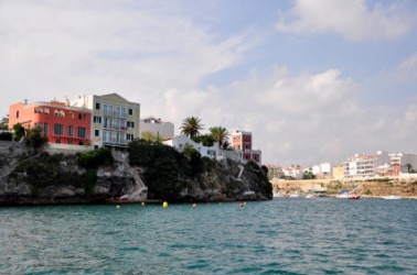 A town on one of the Balearic Islands. A town on one of the Balearic Islands.