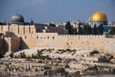The old city of Jerusalem. The old city of Jerusalem.