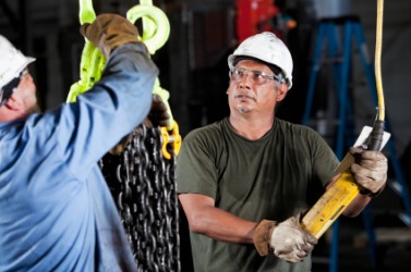 Factory workers doing their job. Factory workers doing their job.