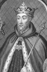 A portrait of John of Gaunt. A portrait of John of Gaunt.
