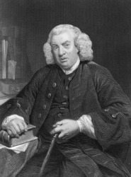 Johnsonian - having to do with Samuel Johnson. Johnsonian - having to do with Samuel Johnson.