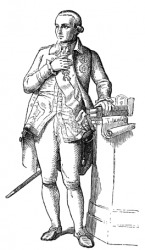 A portrait of Joseph II. A portrait of Joseph II.