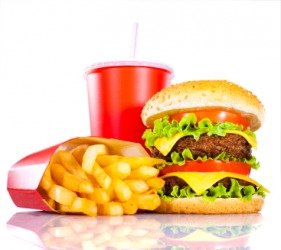 Typical junk food. Typical junk food.