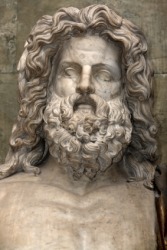 The Roman god Jupiter. The Roman god Jupiter.