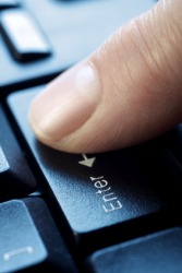 A single keystroke. A single keystroke.