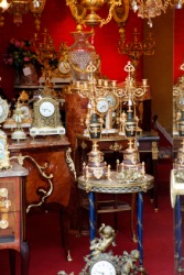 Knickknacks at a flea market. Knickknacks at a flea market.