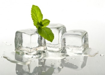 These ice cubes are beginning to melt. These ice cubes are beginning to melt.