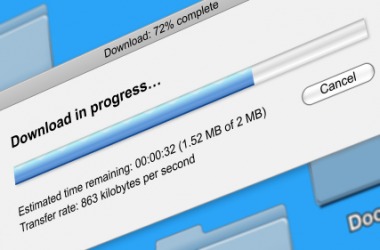 A program is being downloaded. A program is being downloaded.