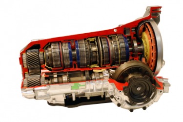 This transmission is part of a car. This transmission is part of a car.