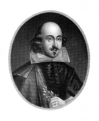 An engraving of the Bard of Avon, William Shakespeare. An engraving of the Bard of Avon, William Shakespeare.