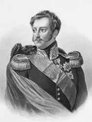 A portrait of the Russian Czar, Nicholas I. A portrait of the Russian Czar, Nicholas I.