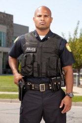 A police officer. A police officer.