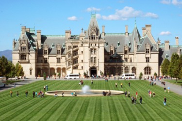 The Biltmore mansion is an example of opulence. The Biltmore mansion is an example of opulence.