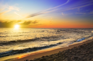 Sunset over the Pacific Ocean. Sunset over the Pacific Ocean.